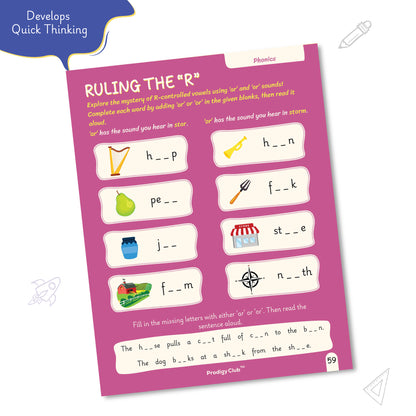 Brain Development & Critical Thinking Book - Level 0 | 4 to 6 Years Old Kids | Skill Enhance Series