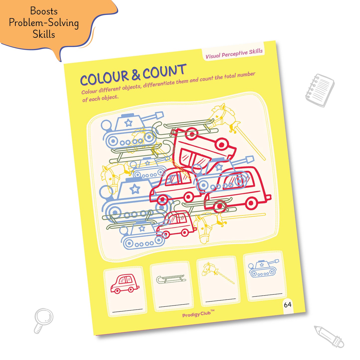 Brain Development & Critical Thinking Book - Level 1 | 5 to 7 Years Old Kids | Skill Enhance Series