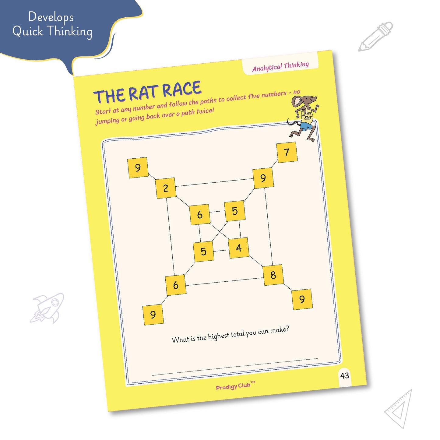 Brain Development & Critical Thinking Book - Level 2 | 7 to 9 Years Old Kids | Skill Enhance Series