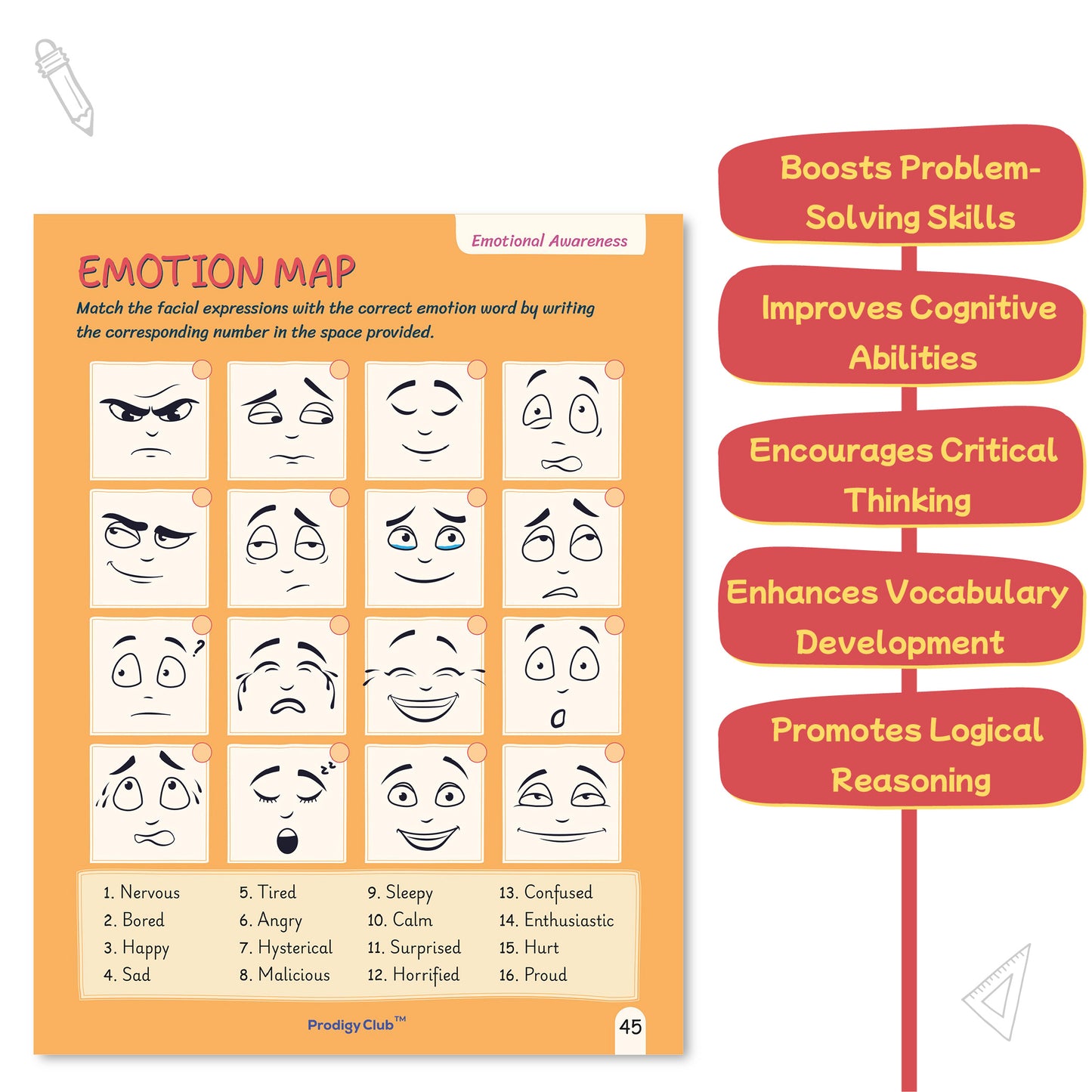 Brain Development & Critical Thinking Book - Level 2 | 7 to 9 Years Old Kids | Skill Enhance Series