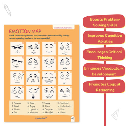 Brain Development & Critical Thinking Book - Level 2 | 7 to 9 Years Old Kids | Skill Enhance Series