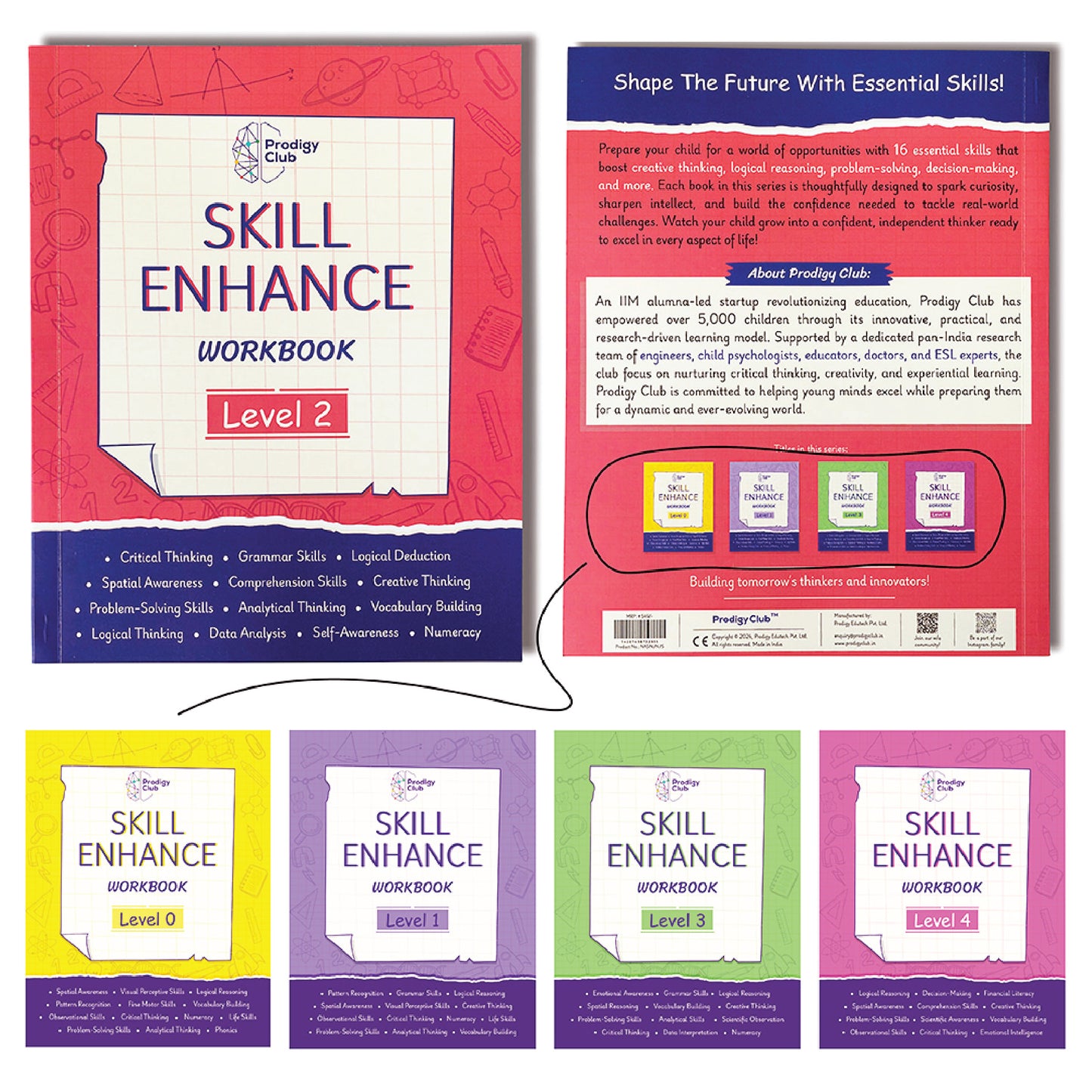 Brain Development & Critical Thinking Book - Level 2 | 7 to 9 Years Old Kids | Skill Enhance Series