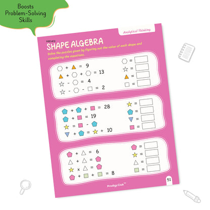 Brain Development & Critical Thinking Book - Level 3 | 7 to 10 Years Old Kids | Skill Enhance Series