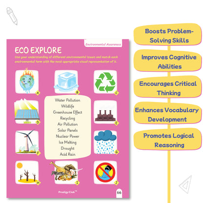 Brain Development & Critical Thinking Book - Level 3 | 7 to 10 Years Old Kids | Skill Enhance Series