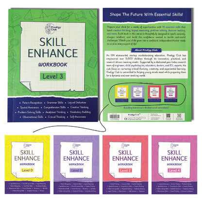 Brain Development & Critical Thinking Book - Level 3 | 7 to 10 Years Old Kids | Skill Enhance Series