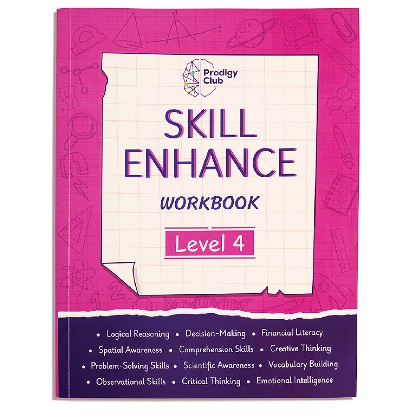 Brain Development & Critical Thinking Book - Level 4 | 8 to 12 Years Old Kids | Skill Enhance Series