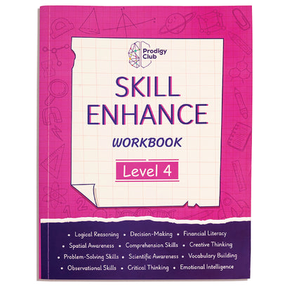 Brain Development & Critical Thinking Book - Level 4 | 8 to 12 Years Old Kids | Skill Enhance Series