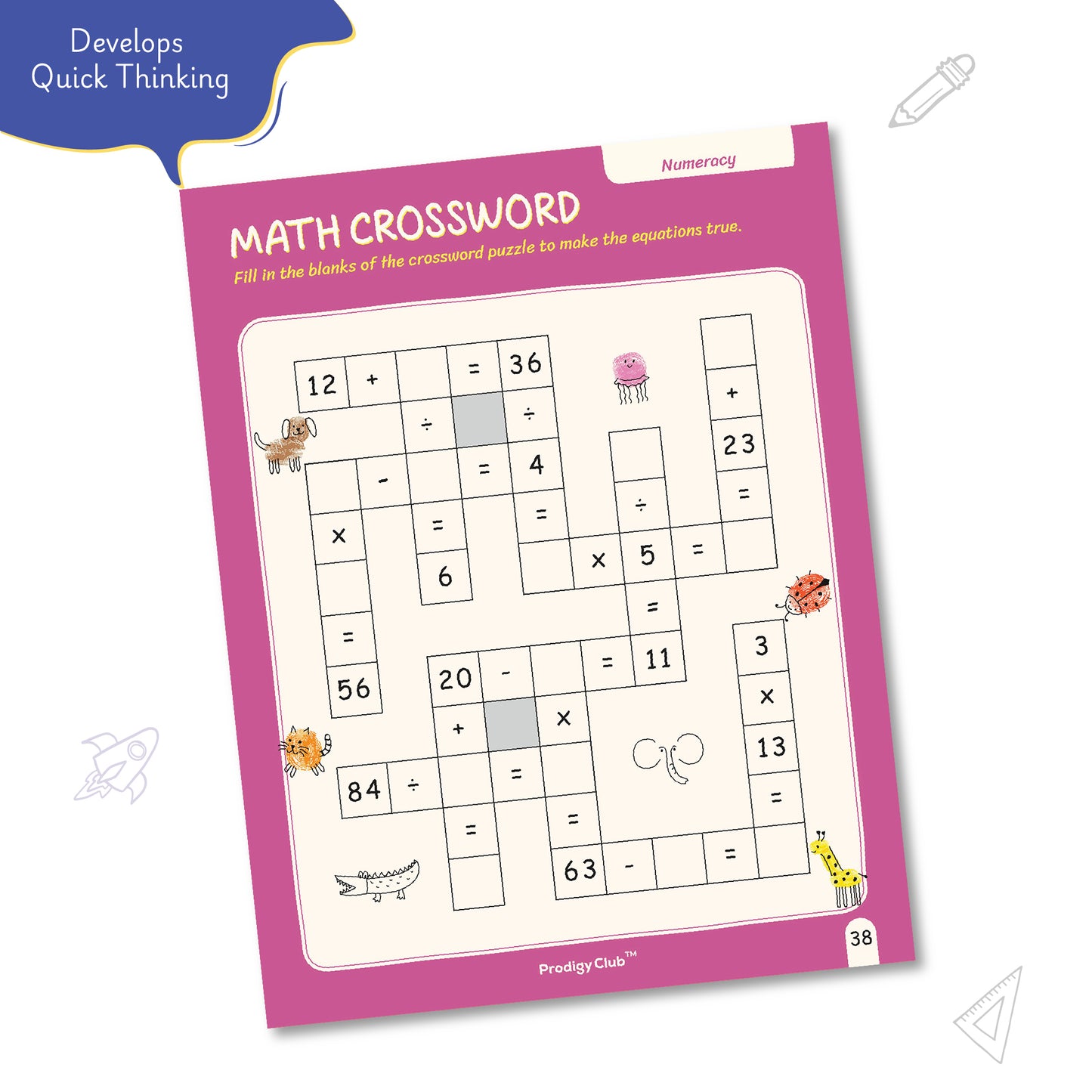 Brain Development & Critical Thinking Book - Level 4 | 8 to 12 Years Old Kids | Skill Enhance Series