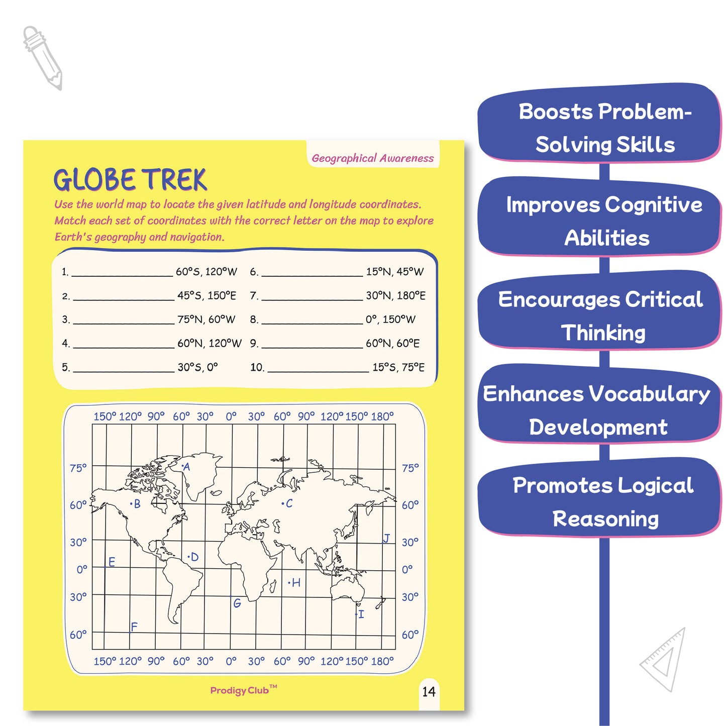 Brain Development & Critical Thinking Book - Level 4 | 8 to 12 Years Old Kids | Skill Enhance Series